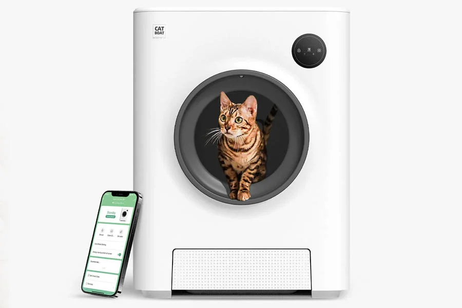 electronic cat litter