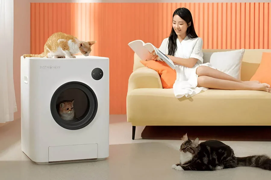 best multi cat automatic litter box