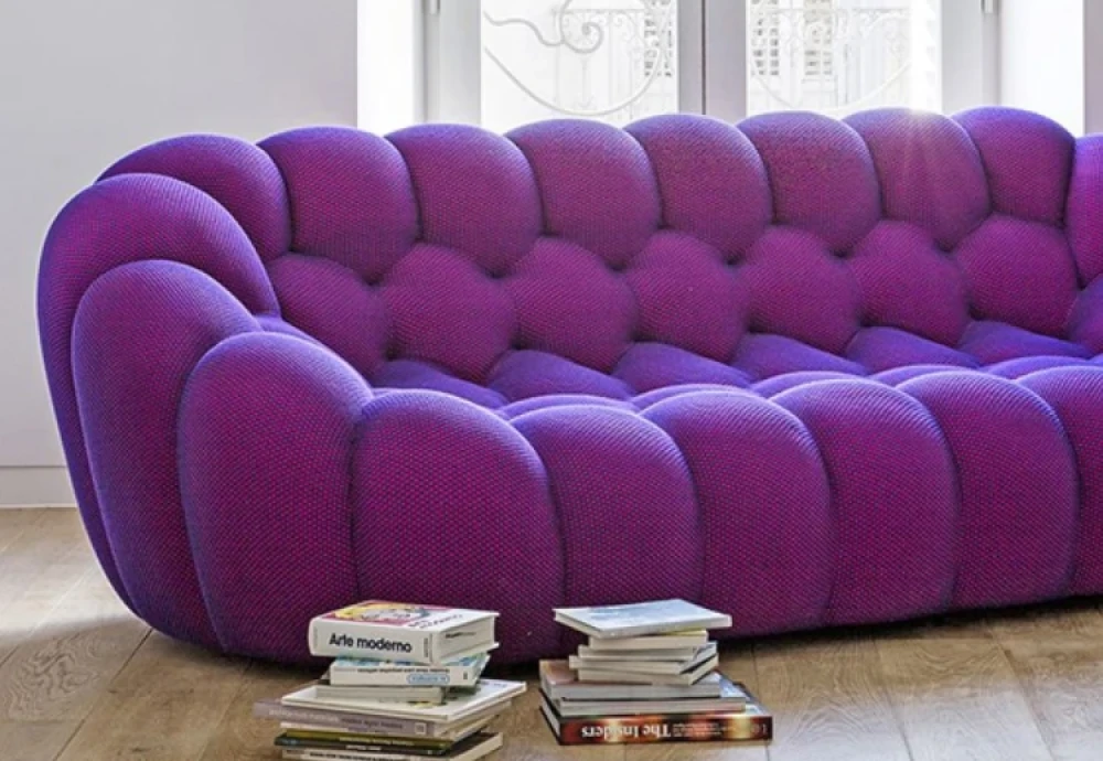 modern curved bubble sofa